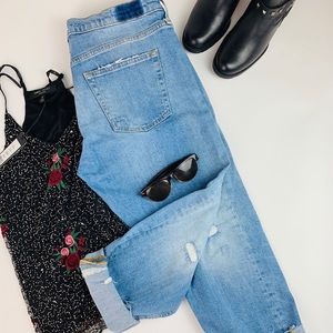 Zara  Premium Denim Collection Embroidered Jeans